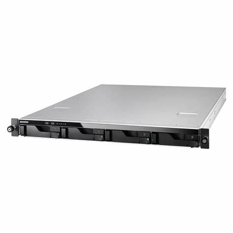 Foto do Produto SERVIDOR NAS ASUSTOR AS6504RS QC2.1/4BAY/8GB/4-GBLAN/4USB3.2 + RIEL
