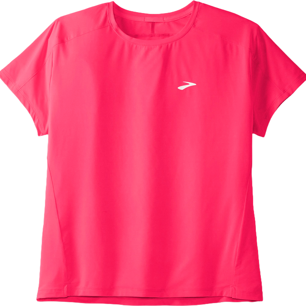 Foto do Produto Camiseta Brooks Feminino Sprint Free Short Sleeve 2.0 M Rosa - 221613620