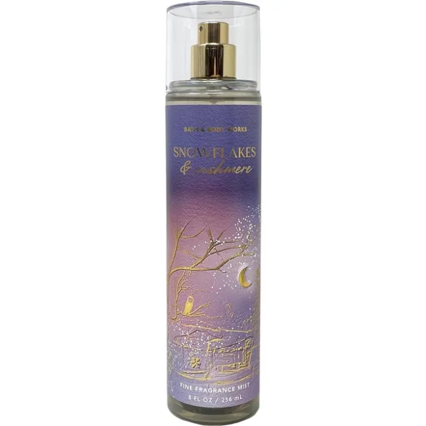 Foto do Produto Body Mist Bath & Body Works Snowflakes & Cashmere Fine Fragrance Mist 236ML
