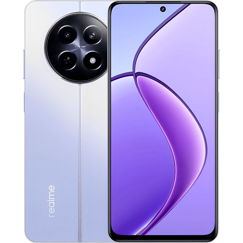 Foto do Produto Smartphone realme 12 5G RMX3999(EUCIS) Dual SIM 8GB+256GB 6.72? OS 14 – Twilight Purple