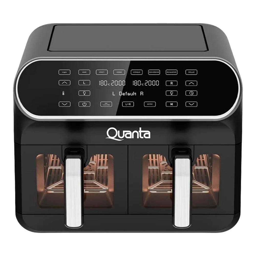 Foto do Produto Fritadeira Elétrica Quanta DueSupreme QTAFS80 - 2400W - 2x 4L - 220V/60Hz - Preto