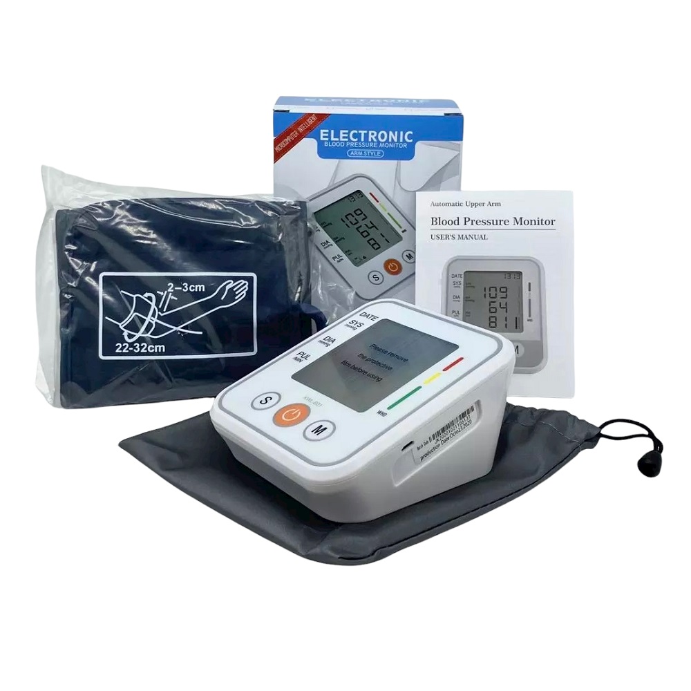 Foto do Produto MEDIDOR DE PRESSÃO ESFIGMOMANÔMETRO YK-BPW5