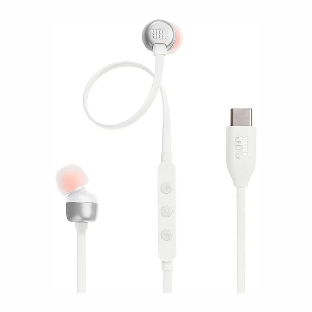 Foto do Produto AURICULAR JBL TUNE 310C 9MM USB-C BLANCO