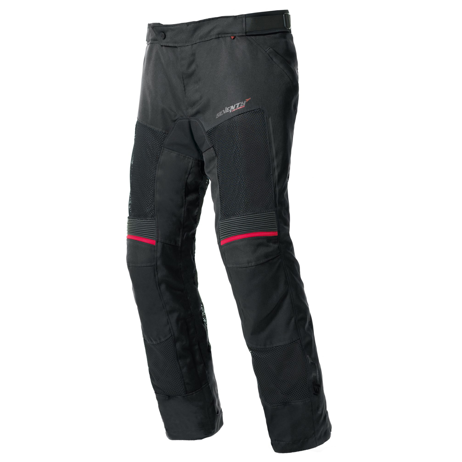 Foto do Produto Calça Para Motociclista Seventy Degrees Trouser Jean SD-PT22 Summer Touring - Unissex - Tamanho M - Preto