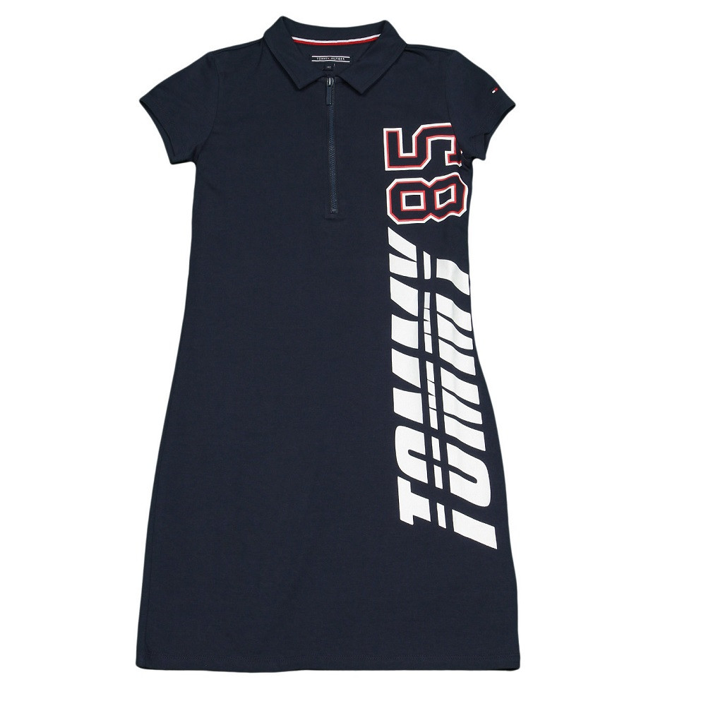 Foto do Produto Vestido Tommy Hilfiger Infantil Feminina KG0KG03465-002 12 - Preto