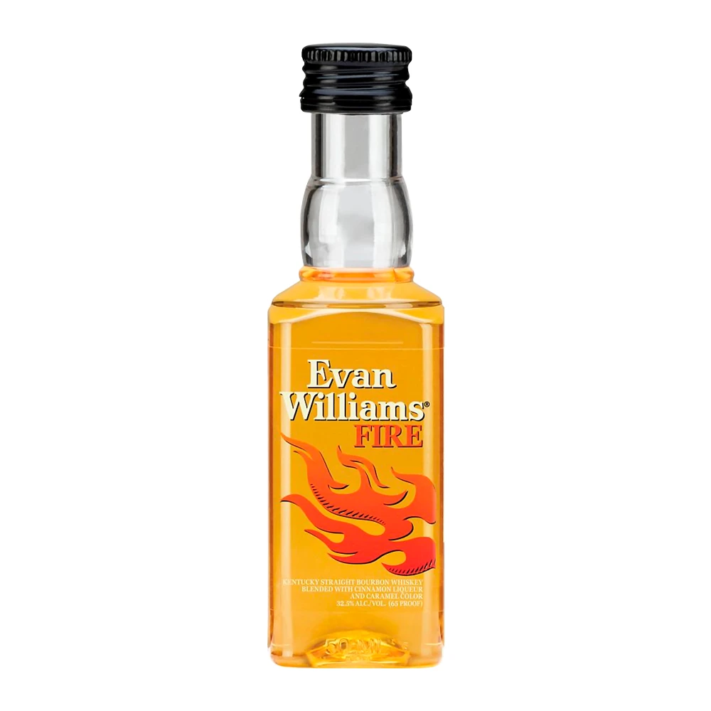Foto do Produto Whisky Evan Williams Fire Miniatura 50Ml