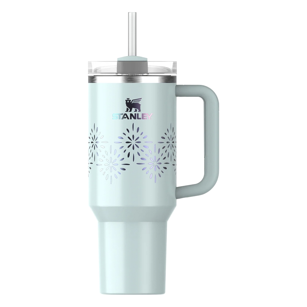 Foto do Produto Copo Térmico The Flowstate Quencher H2.0 tumbler 10-10827-796 - 887mL - Com Canudo - Seaglass Gloss