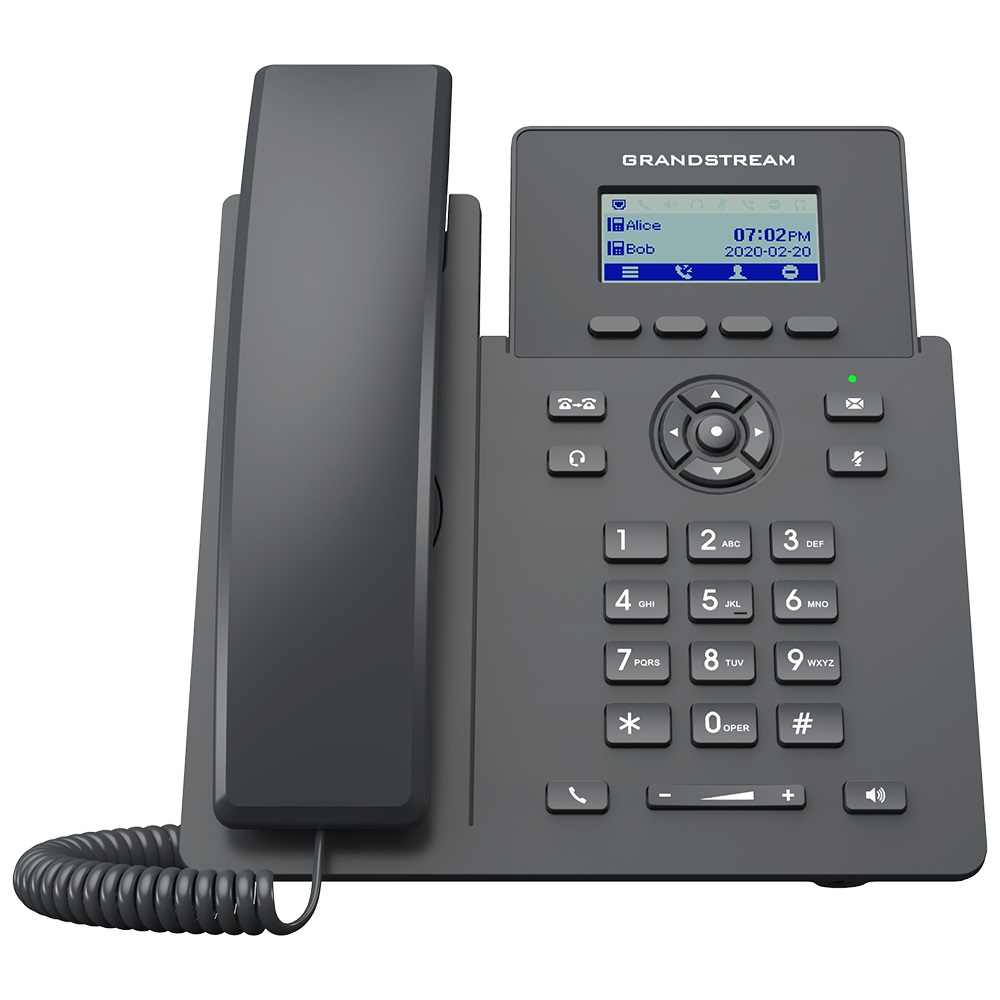 Foto do Produto GRANDSTREAM GRP 2601 IP PHONE 2 LINHAS 5*CONFERENCIA EHS