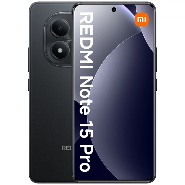 Foto do Produto Celular Xiaomi Redmi Note 15 Pro Dual SIM de 256GB/8GB RAM de 6.77" 200+8MP/32MP - Preto (Global)