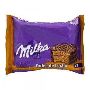 Foto do Produto Alfajor Milka Triplo Recheado Doce de Leite 70G