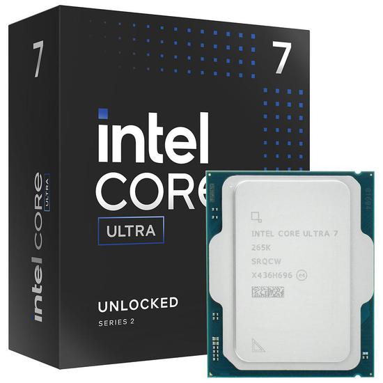Foto do Produto Processador Intel Core Ultra 7 265K 3.9GHz LGA 1851 30MB
