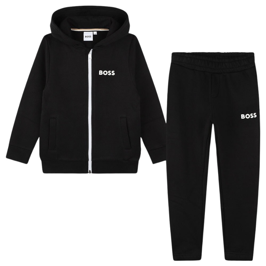Foto do Produto CONJUNTO BOSS KIDS J28120 NEGRO