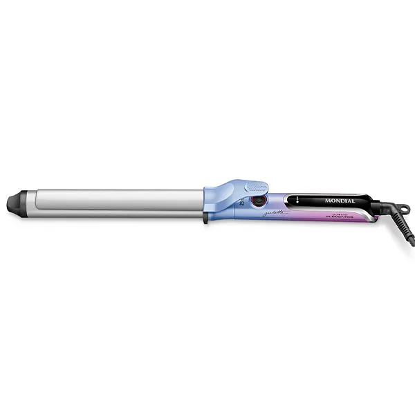 Foto do Produto Modelador de Cabelo Mondial Juliette MC-JU-03 de 28 mm 220 °C Bivolt - Rosa/Azul