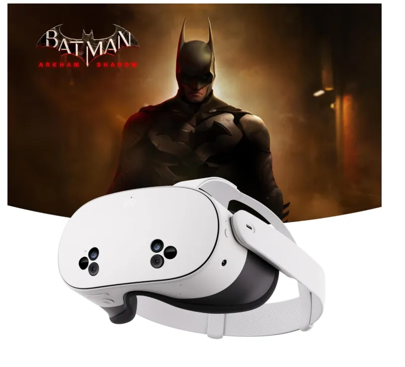 Foto do Produto META LENTE VR QUEST 3S 128GB BATMAN ARKHAM SHADOW 25221