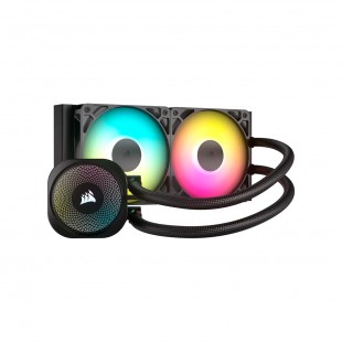 Foto do Produto COOLER CPU COOLER CORSAIR NAUTILUS 240 RS ARGB 240MM CW-9060092-WW BK*