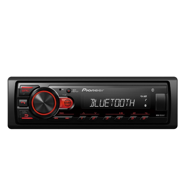 Foto do Produto Pioneer CD MVH-S235BT USB Bluetooth RCA FLAC