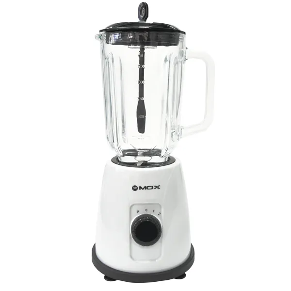 Foto do Produto Liquidificador MOX MO-LC58 450 watts 1.5 Litros 2 Velocidades + Pulsar 220 - 240 V ~ 50/60 Hz - Branco/Preto