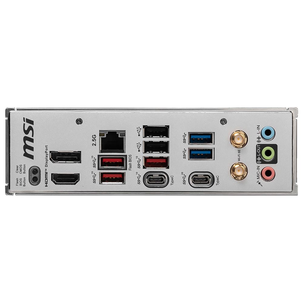 Foto do Produto Placa Mãe MSI B650M Project Zero Socket AM5 / DDR5