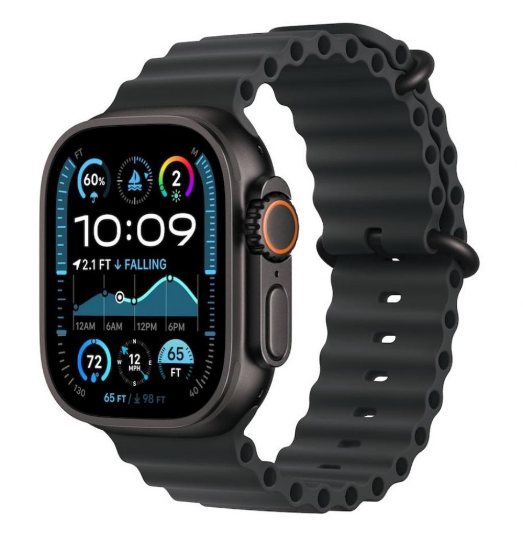 Foto do Produto Relogio Apple Ultra 2 49mm MX4P3 Black/Ocean Black