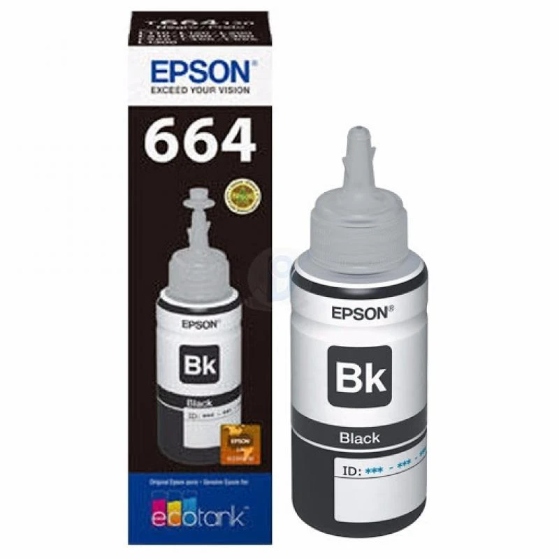 Foto do Produto TINTA EPSON T664120 NEGRO 70ML