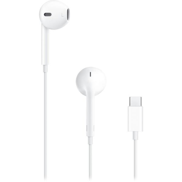 Foto do Produto Fone de Ouvido Com Fio Apple Earpods MYQY3ZM/A A3046 / USB-C - Branco