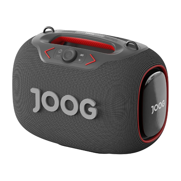 Foto do Produto Speaker Joog Pair 1000 Com 2 Microfones Sem Fio / 130W / IPX6 / Bluetooth + Tripe SPS-502M - Cinza