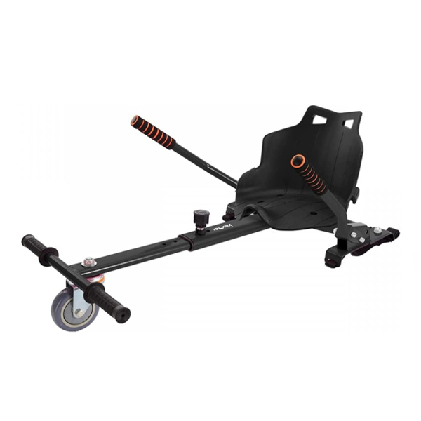 Foto do Produto Cadeira Para Scooter Hover Kart Interbras / Carrinho Para Hoverboard - Preto