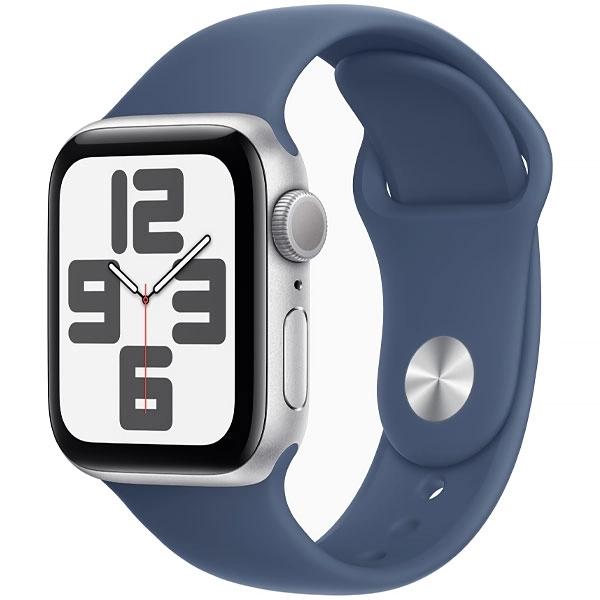 Foto do Produto APPLE WATCH SERIE SE 2 40MM CELL MXFV3LL/A SILVER SPORT BAND S/M