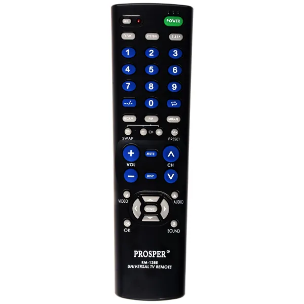Foto do Produto Controle Remoto para TV Universal Prosper RM-138E - Preto