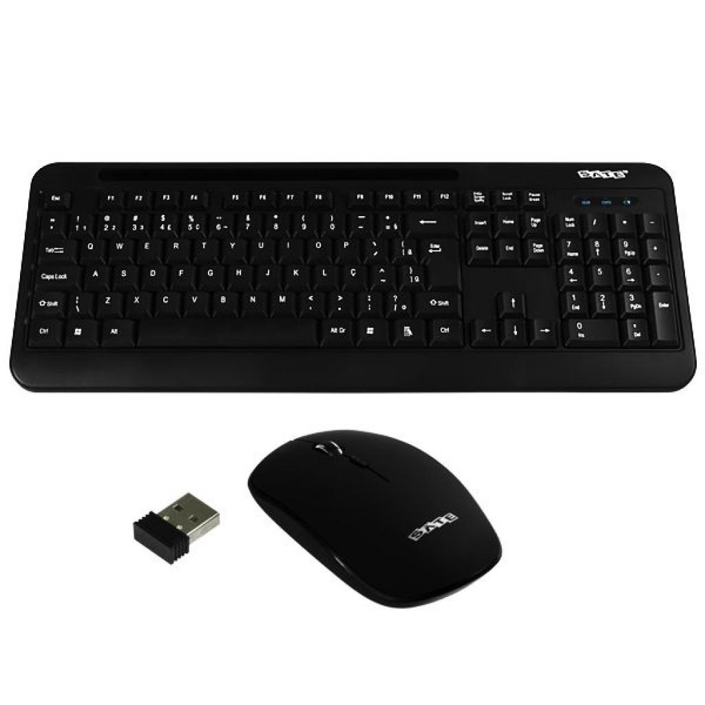 Foto do Produto Teclado Satellite AK725G Com Mouse Sem Fio Espanhol USB