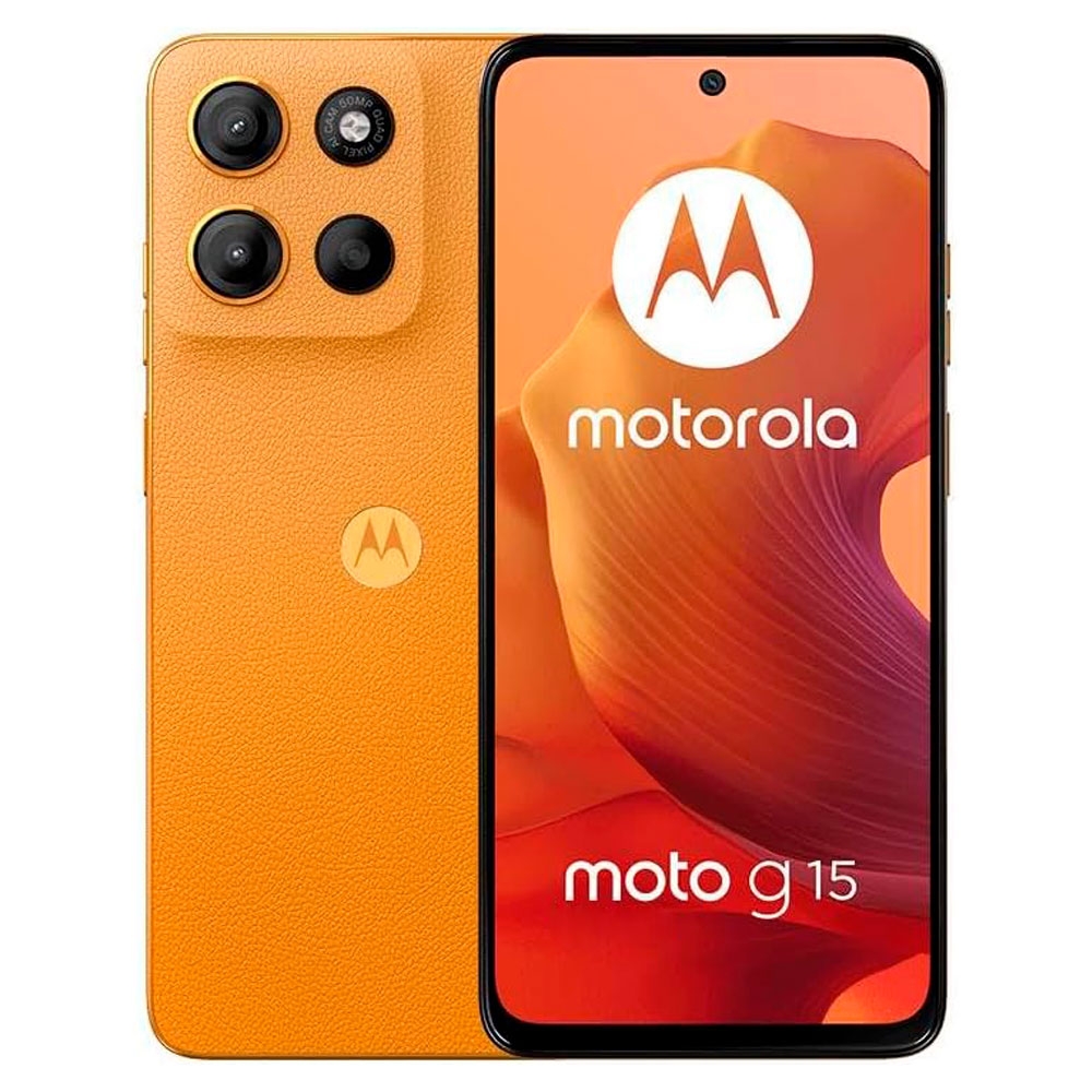 Foto do Produto Celular Motorola Moto G15 XT2521-2 - 4/256GB - 6.72’’ - Dual-Sim - Laranja