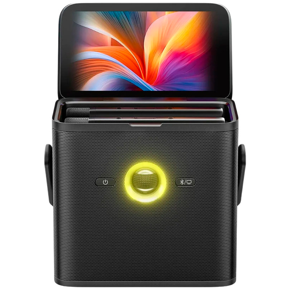 Foto do Produto Speaker Joog Shell S3 7'' Karaokê + 2 Microfone