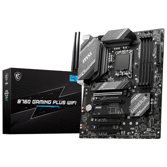 Foto do Produto Placa Mãe MSI B760 Gaming Plus Wi-Fi Intel Soquete LGA 1700