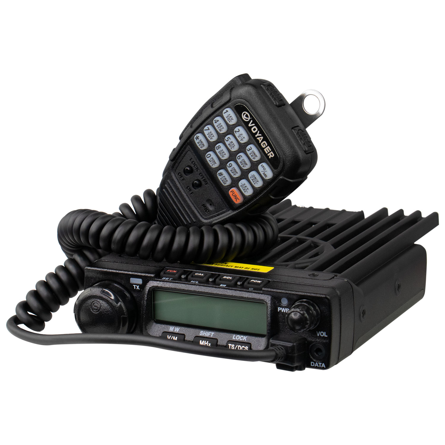 Foto do Produto Rádio Amador Voyager VR-B1802V - 200 Canais - VHF/UHF - Preto