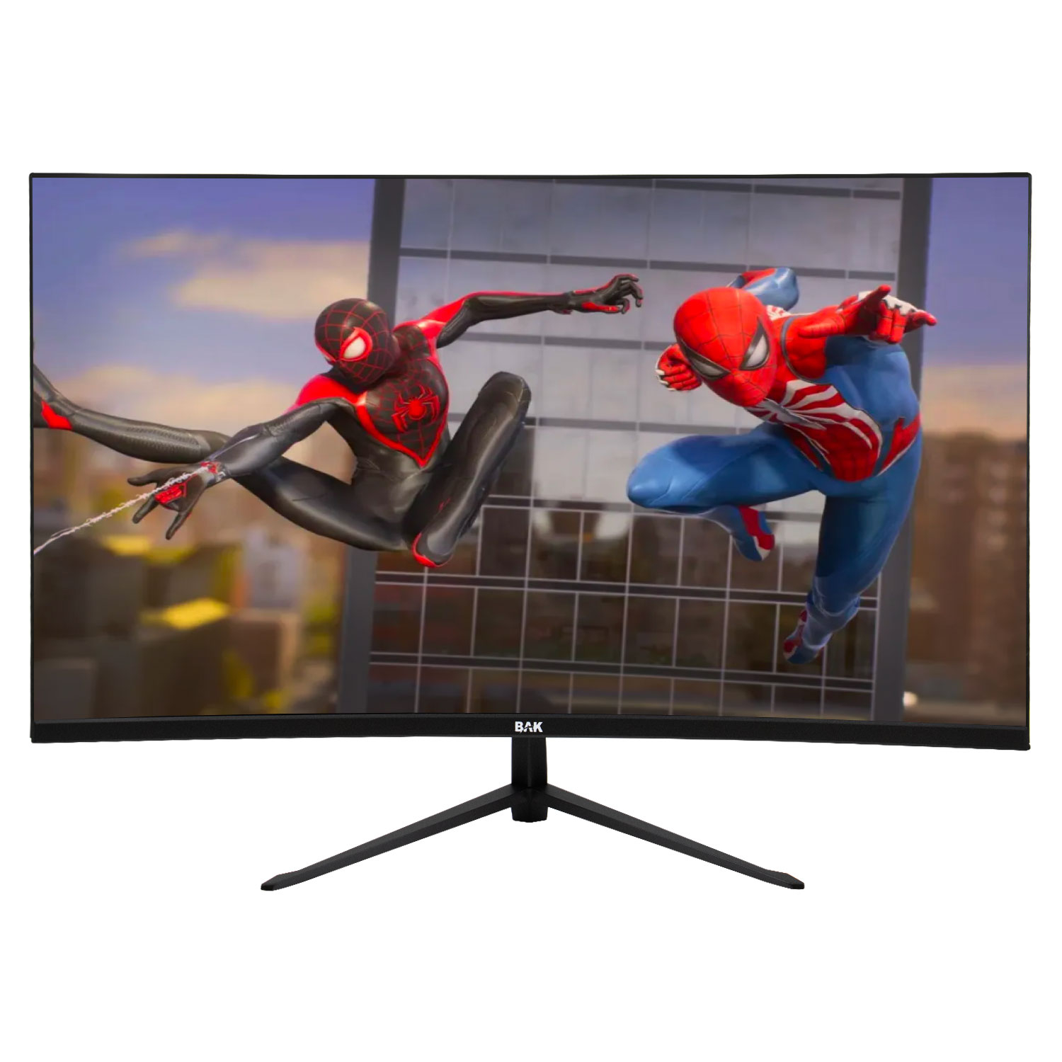 Foto do Produto Monitor Gamer Bak BK-27G - Full HD - 180Hz - HDMI/DisplayPort - Curvo - 27’’