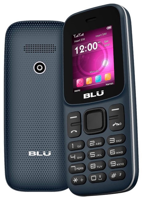 Foto do Produto Celular Blu Z5 Z214 Dual Sim 1.8" Rádio FM Azul escuro