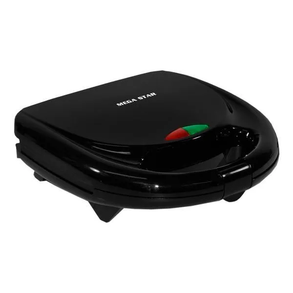 Foto do Produto Sanduicheira MegaStar TX-8828A 800 watts 220V ~ 50/60 Hz - Preta
