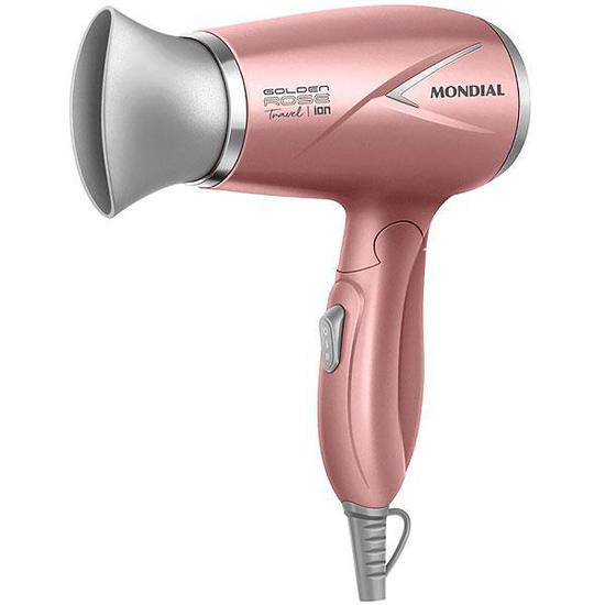 Foto do Produto Secador de Cabelo Mondial Golden Rose Travel SC-47-GR Bivolt