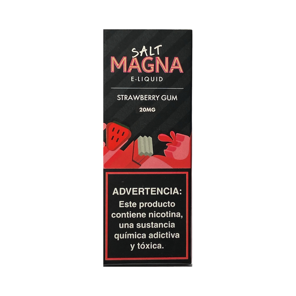 Foto do Produto ESENCIA MAGNA NIC SALT STRAWBERRY GUM 20MG 30ML