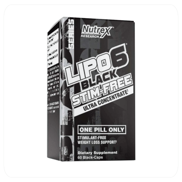 Foto do Produto NUTREX LIPO6 BLACK STIM-FREE ULTRA CONCENTRADO- 60 BLACK-CAPS