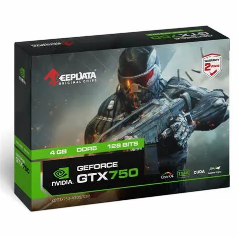 Foto do Produto KEEPDATA PLACA DE VIDEO GEFORCE GTX750 KDGTX750-4GD5/128B 4GB DDR5 128