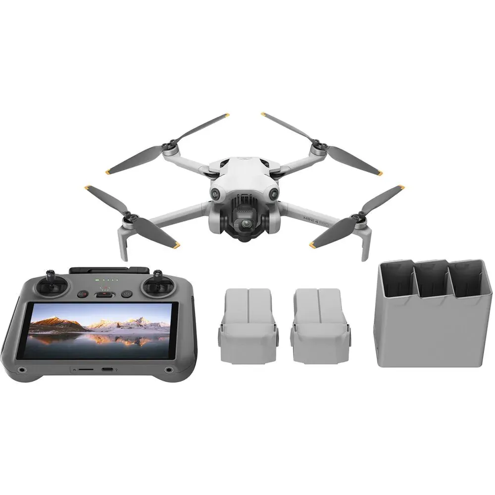 Foto do Produto DJI DRONES MINI 4 PRO FLY MORE COMBO PLUS (DJI RC2)(GL)