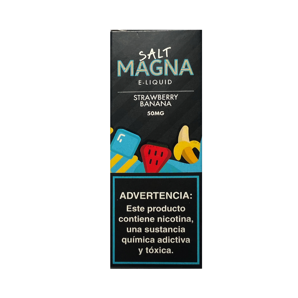 Foto do Produto ESENCIA MAGNA NIC SALT STRAWBERRY BANANA 50MG 30ML