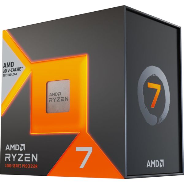 Foto do Produto Processador AMD Ryzen 7 7800X3D, 4.2GHz, AM5, 104MB, s/Cooler