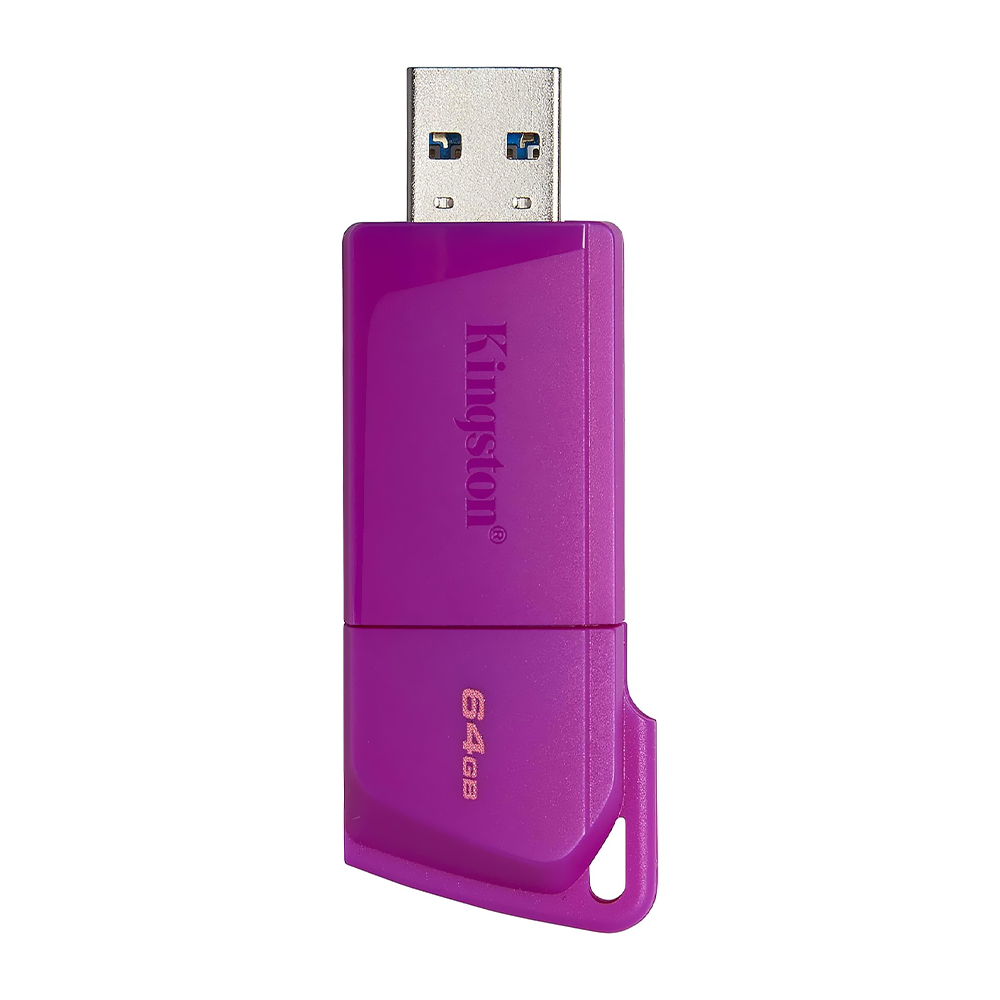 Foto do Produto Pendrive Kingston Exodia M 64GB USB 3.2 - Roxo (KC-U2L64-7LP)
