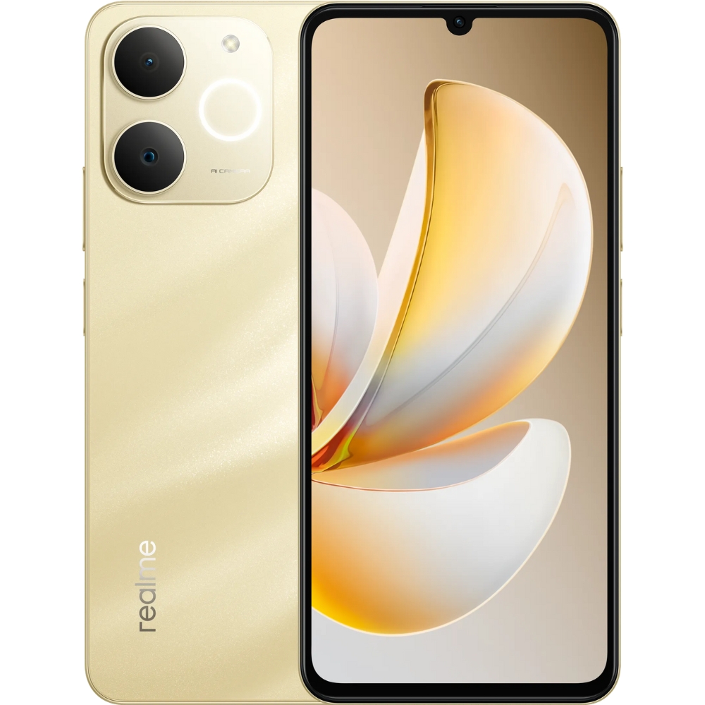 Foto do Produto Smartphone Realme Note 70 RMX5313 DS LTE 4/128GB - Beach Gold