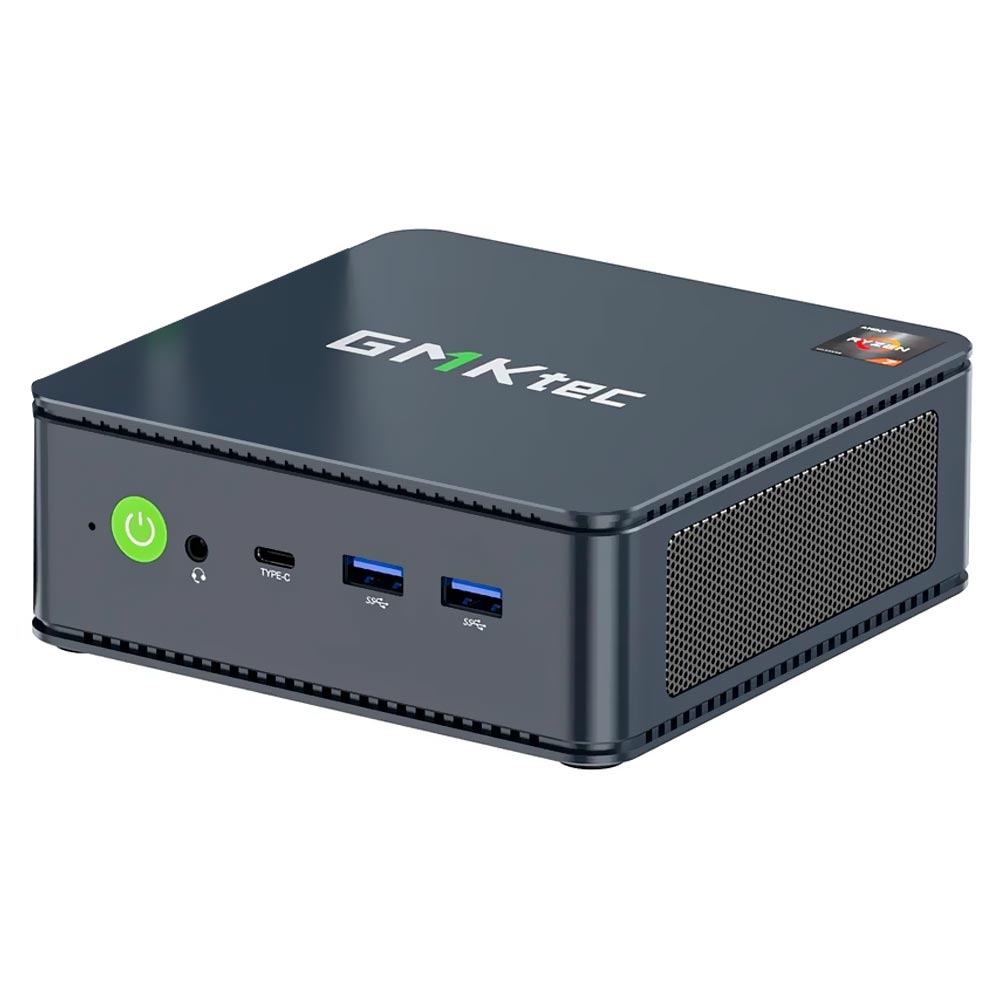 Foto do Produto Mini PC GMKtec NucBox K6 - AMD Ryzen 7 7840HS 3.8GHz - 16GB/1TB SSD - Cinza