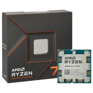 Foto do Produto CPU AM5 AMD RYZEN R7-7700X 5.4GHZ 40MB S/COOLER C/VIDEO