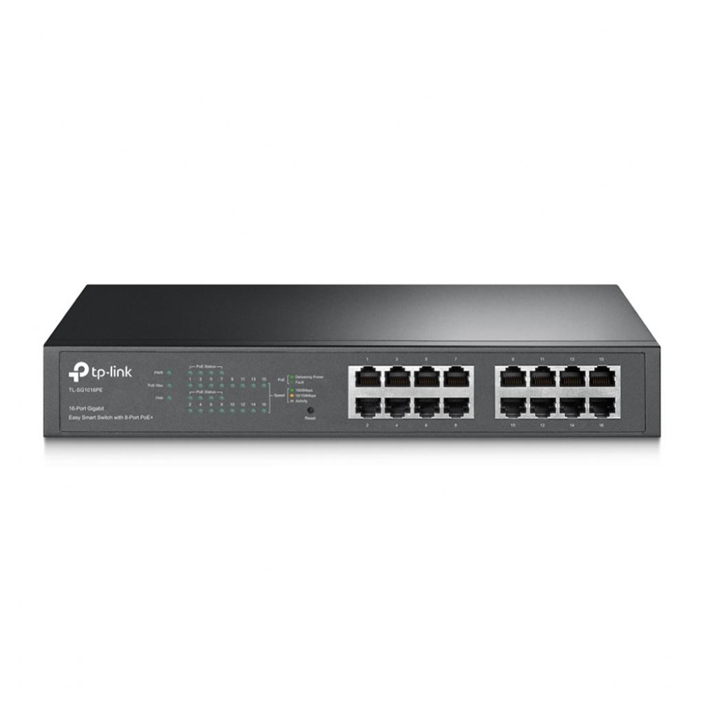 Foto do Produto Switch Tp-Link TL-SG1016PE 16 Portas 10/100/1000
