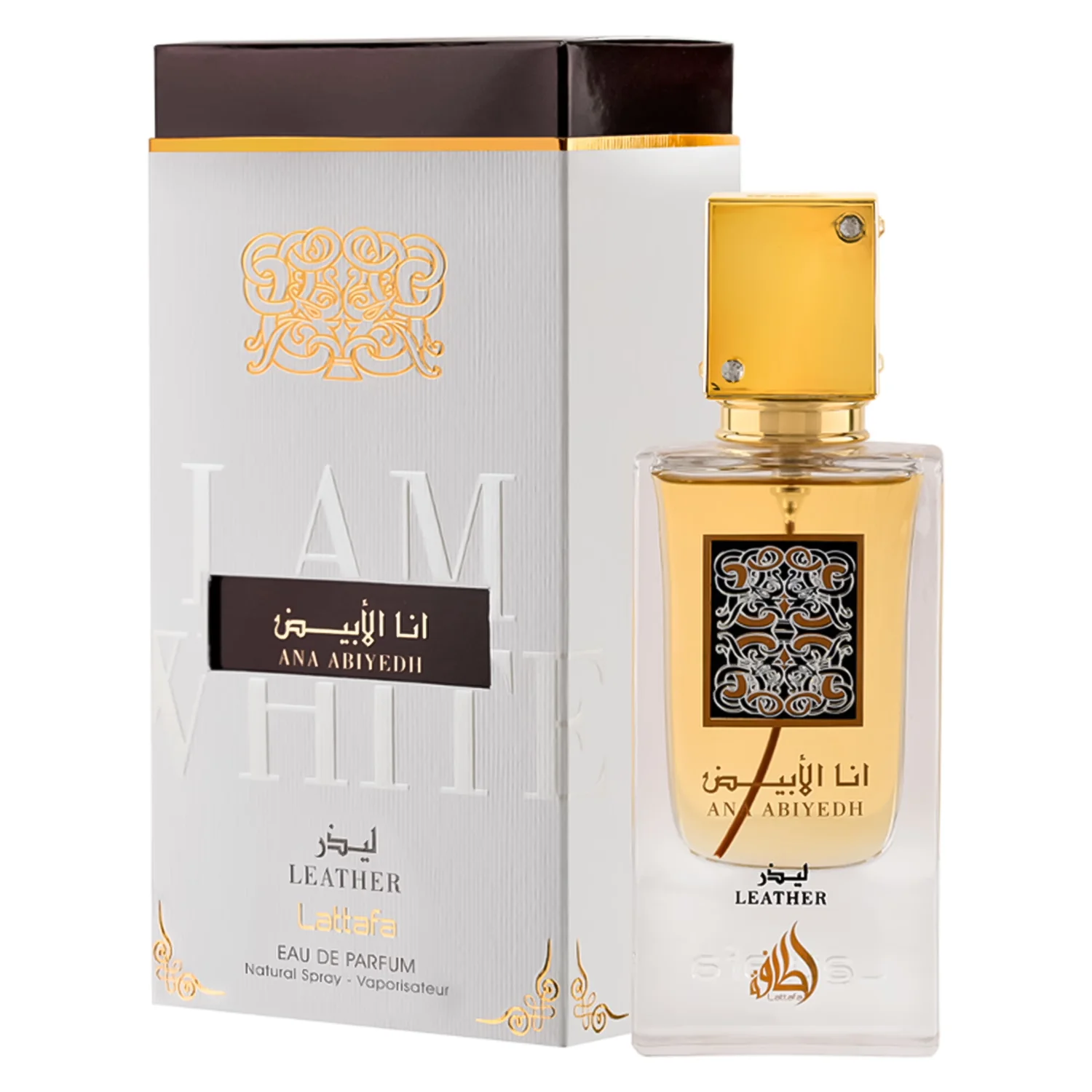 Foto do Produto Perfume Lattafa Ana Abiyedh Leather Eau de Parfum Unissex 60ml